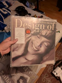 Janet Jackson Design of a Decade Vinyl Record