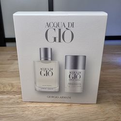 Acqua Di Gio 3.4oz Set $90
