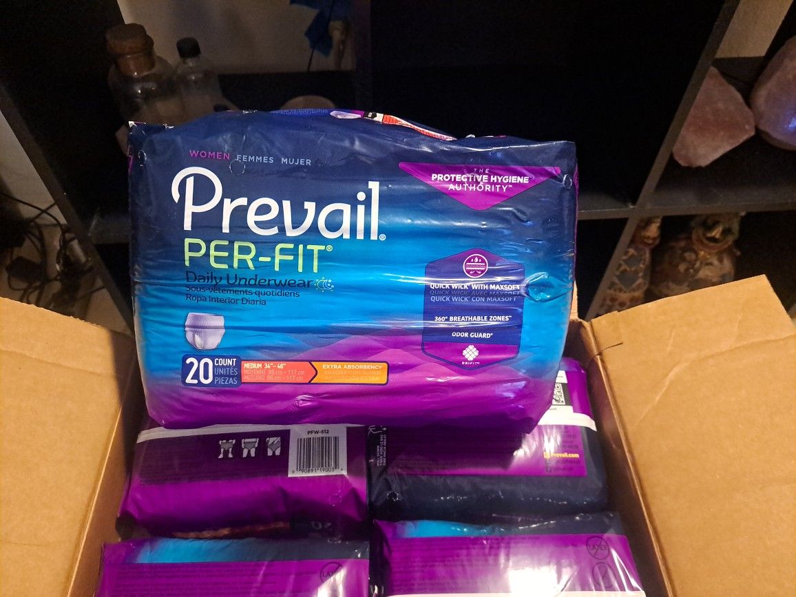 -Brand New "Prevail Per-Fit" Daily Underwear