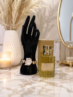 Women’s Watch + Valencia Roma Gold Women Perfume – Elegant Set