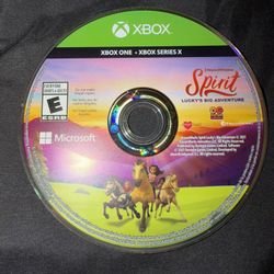 Microsoft Xbox One Series X Dream Works Spirit Lucky’s Big Adventure Video Game.