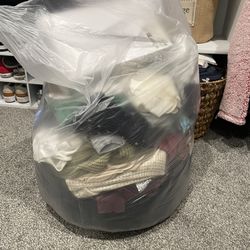 Large Bag Of Womens Clothes / Shoes Etc