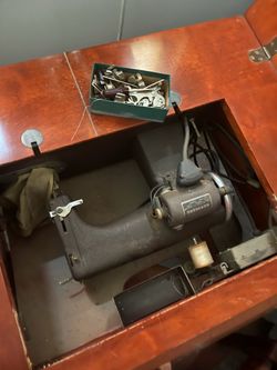 Ancient sewing table