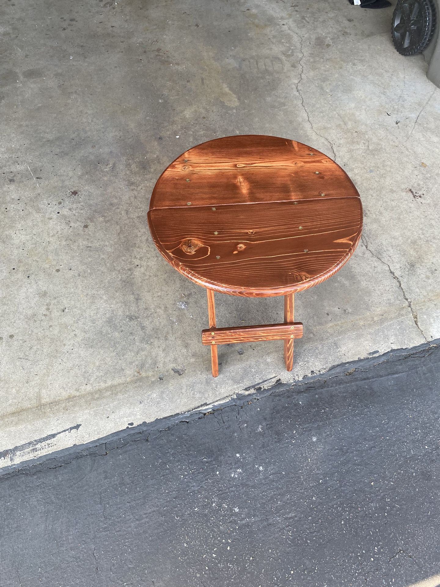 Small Folding Table Indoor Or Outdoor