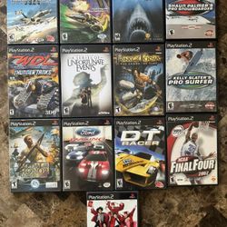 PlayStation 2 PS2 Games Lot of 13 games - All complete with manuals all mint / near mint discs
