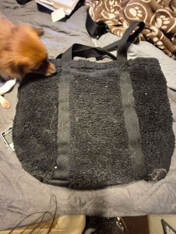 Large black purse