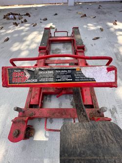 Torin Big Red 1,500 lb Motorcycle / ATV Jack – $75 OBO