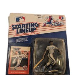 Toy DARRYL STRAWBERRY  NEW YORK METS 1988 STARTING LINEUP SLU - NIB