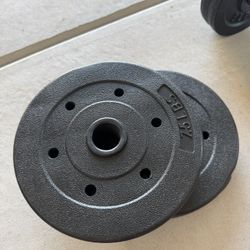 7.5 Lb Weights X 2