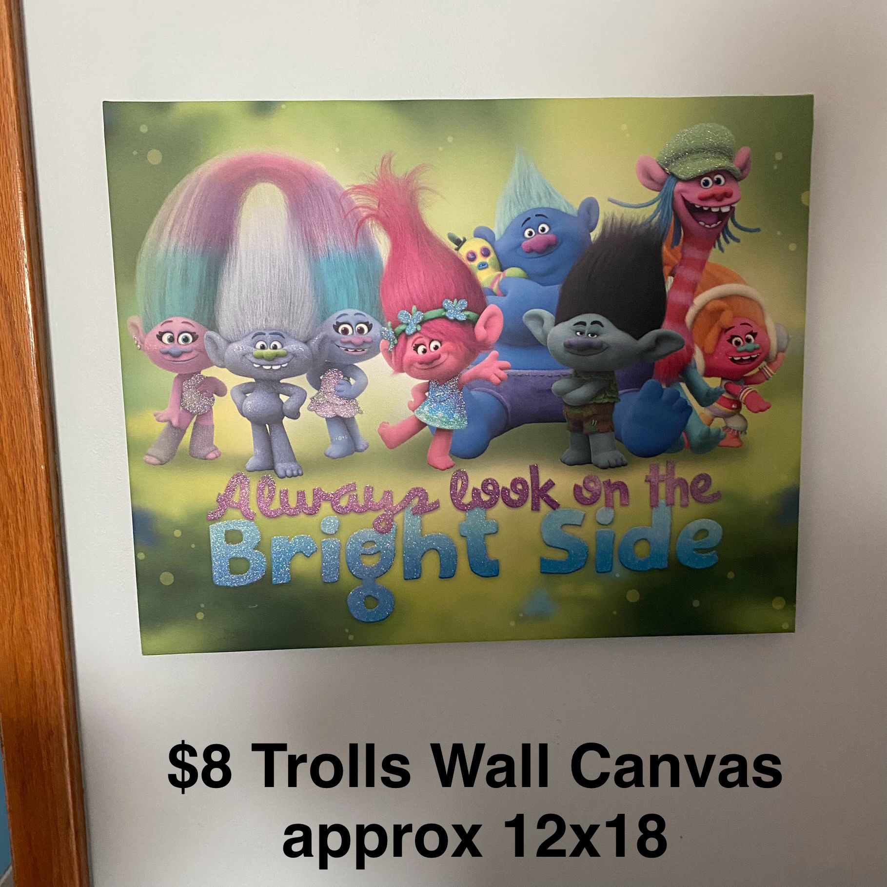 Trolls Canvas Wall Hanging