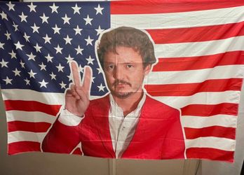 Pedro Pascal Flag
