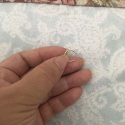 Real Silver Nose Ring 