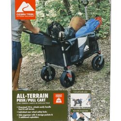 Ozark Trail All-Terrain Folding Wagon – Like New (In Original Box)