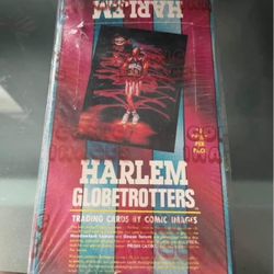 1992 Harlem Globetrotters Trading Cards Box Comic Images Factory Sealed! 