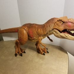 Jurassic World Super Colossus Tyrannosaurus Rex.  Mattel 2018. Large Figure. 