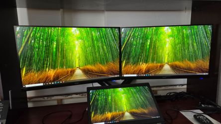 Two Acer 27" 27 inch LCD Monitors G276HL LED Backlight