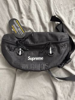 Supreme Black Waist Bag (SS19)