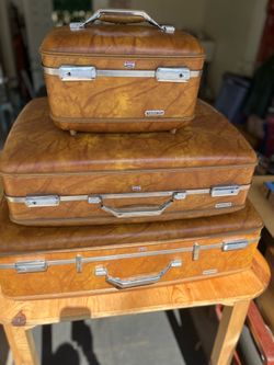 Vintage Travel set luggage