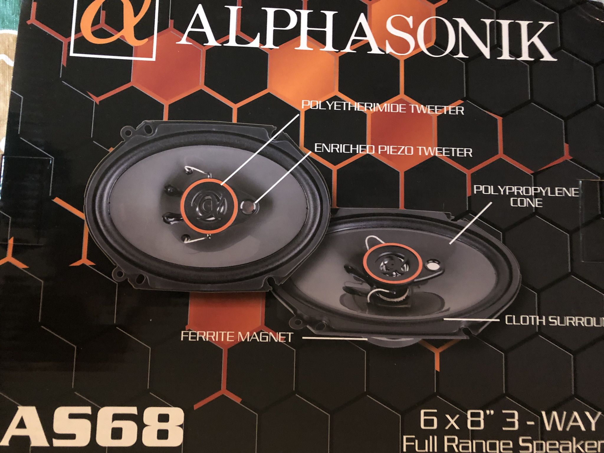 Alpha sonic Car Speakers