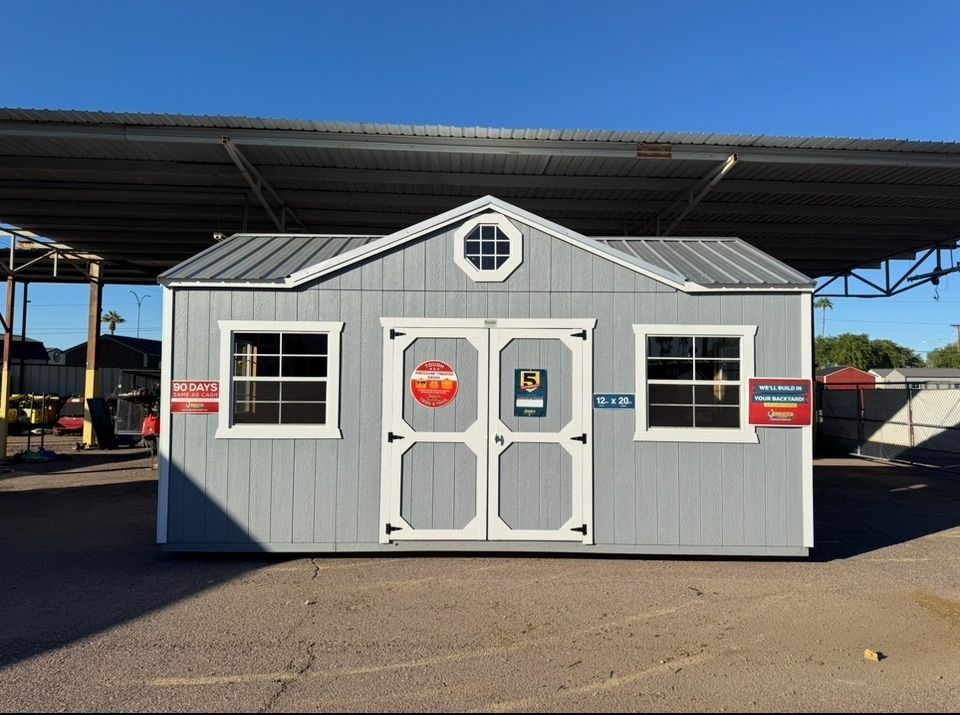 SAVE NOW! 12x20 Gable Shed β Spacious, Durable, and Ready to Deliver!