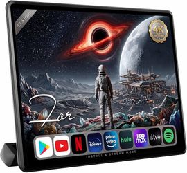 13.5" Android 13 Car Headrest Monitor Rear Seat TV 4GB+64GB HDMI