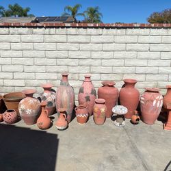Tons If Pottery Yard Art 