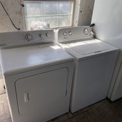 🎊❤️Excellent running washer & electric dryer set 😍both do very large loads & work like brand new🙌ILL RUN BOTH FOR YOU THROUGH ALL CYCLES🎉ILL DELIV