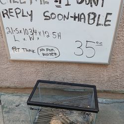Pet Tank