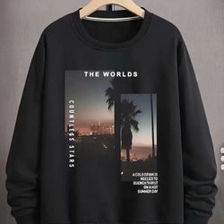 vintage black graphic sweatshirt
