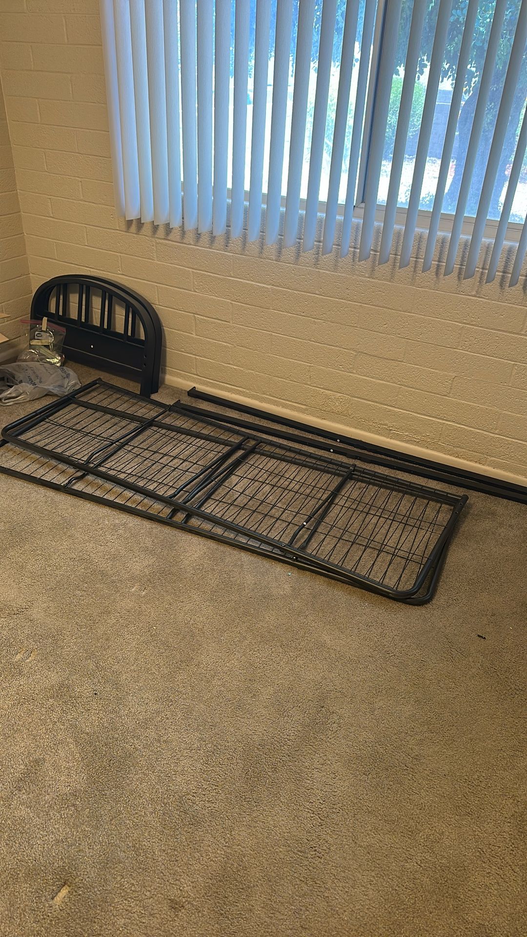 FREE - Black Metal FRAME for a Futon Couch / Bed