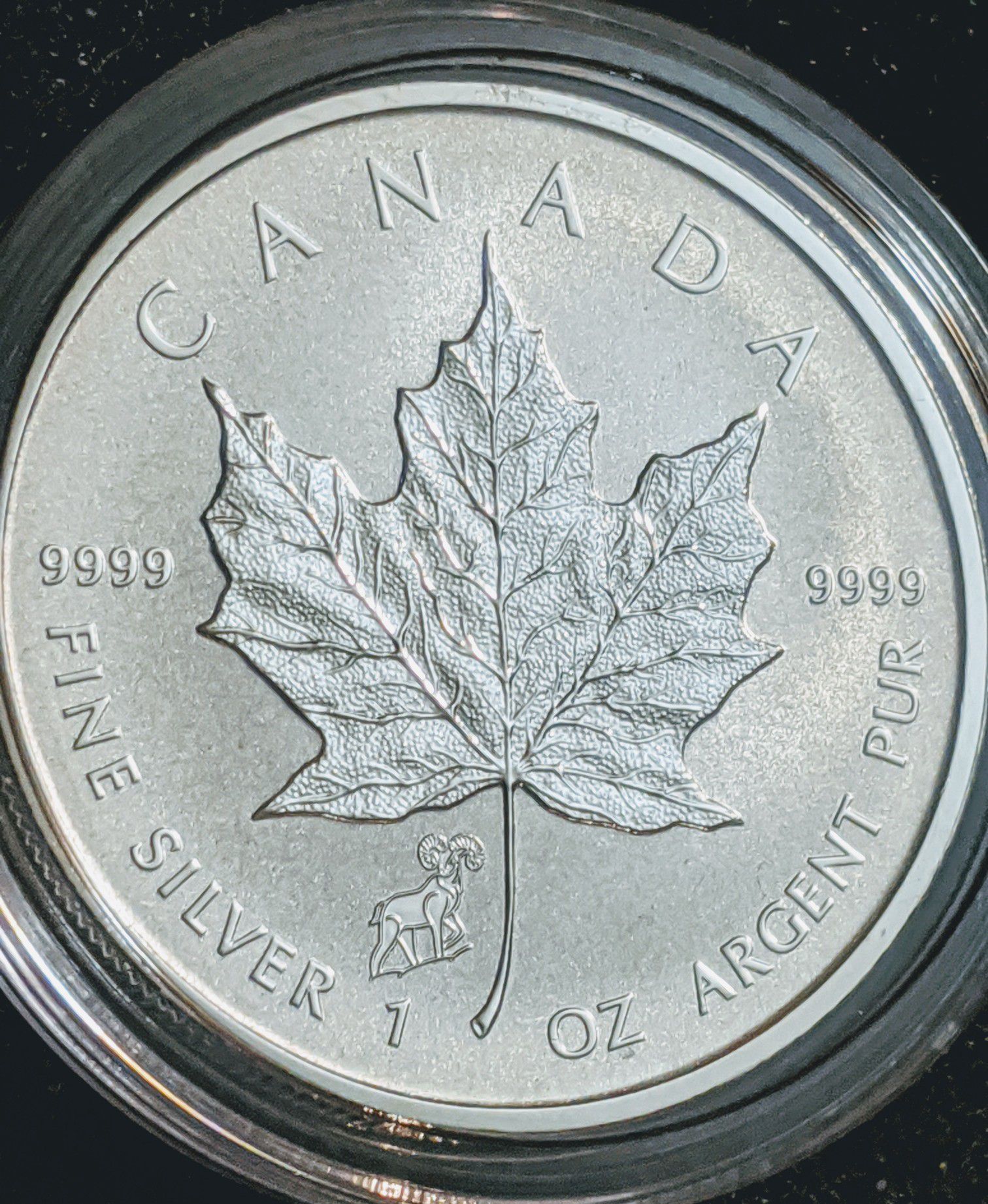 2015 Canada Silver Maple, Goat/Ram Privy