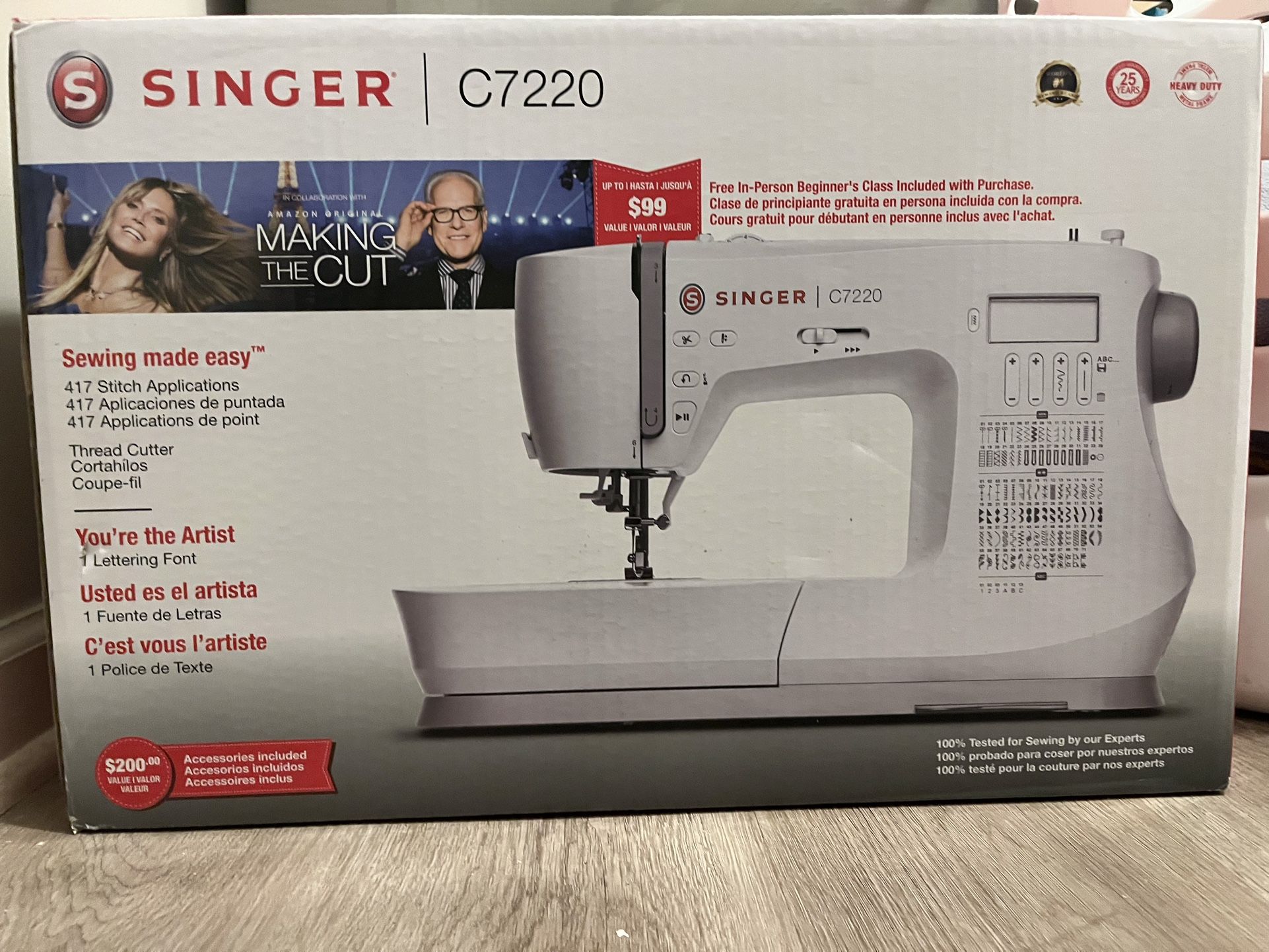 Singee c7220 sewing machine - BRAND NEW