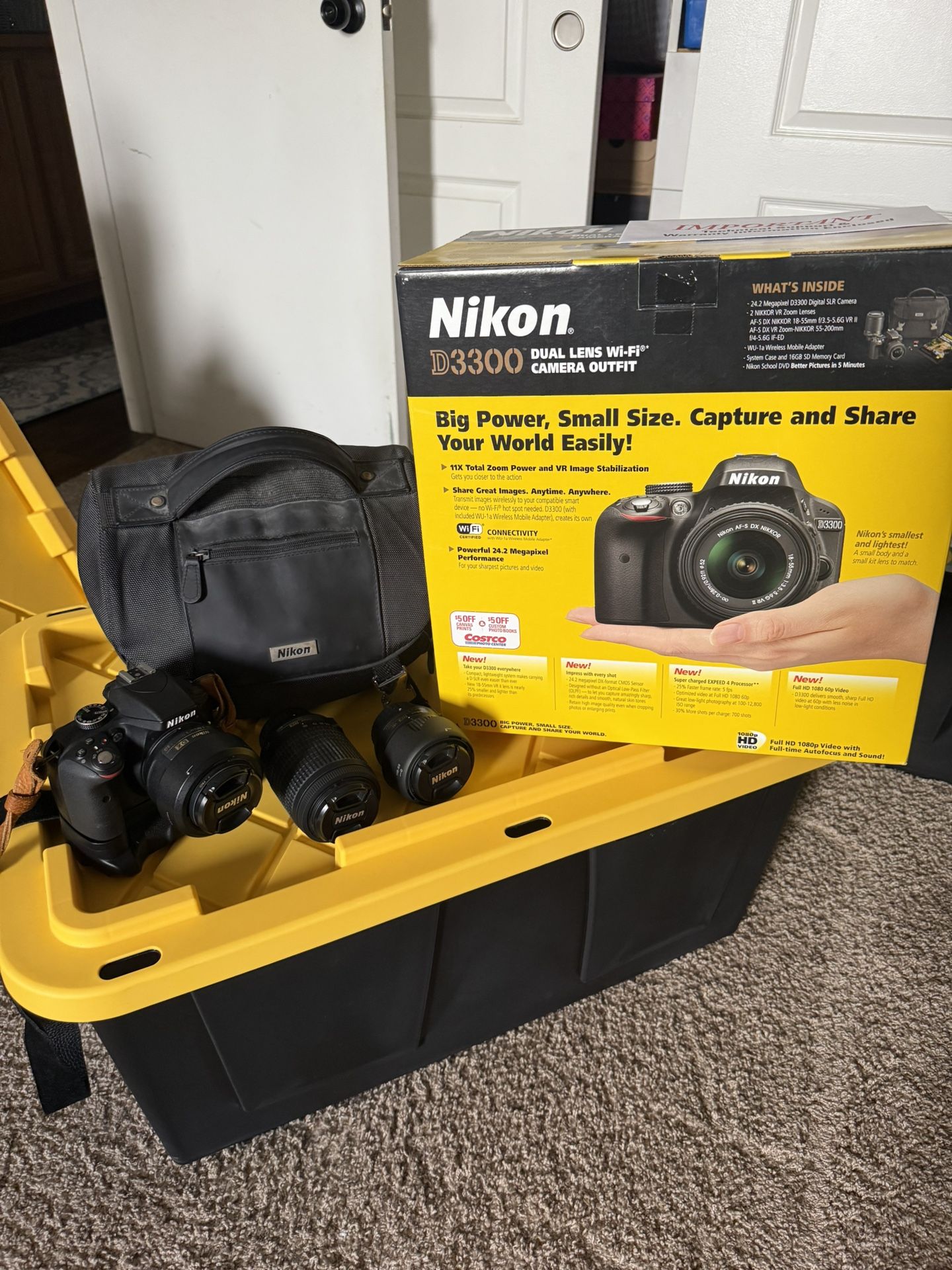 Capture Card Nikon D3300 For Streaming Nikon D3300 DSLR Camera