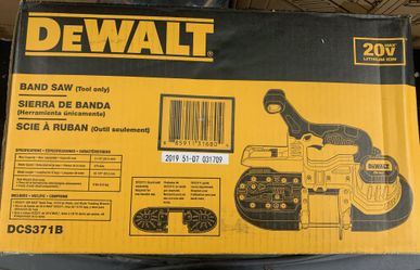Brand new Dewalt 20V cordless band saw (tool only)