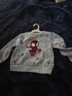 2t Spiderman Crew Neck Sweater