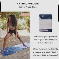 Anthropologie Travel Mat
