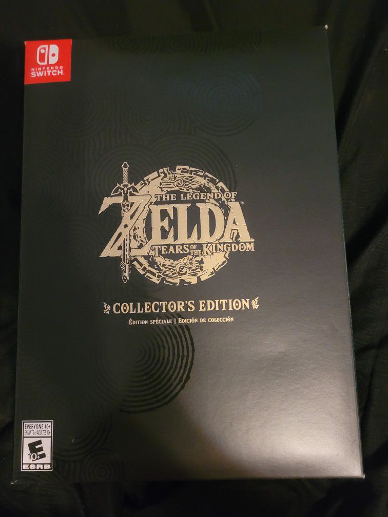 Legend Of Zelda Tears Of The Kingdom Collectors Ed.