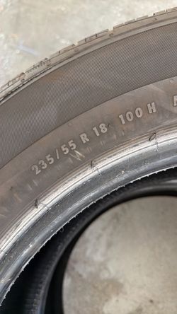 235/55. 18. Continental 2 tires