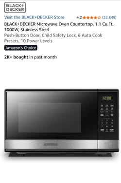 Black and Decker Countertop Microwave