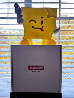 NEW Supreme SS22 Sticky Note Molded AOI Rechargeable Lamp Yellow!