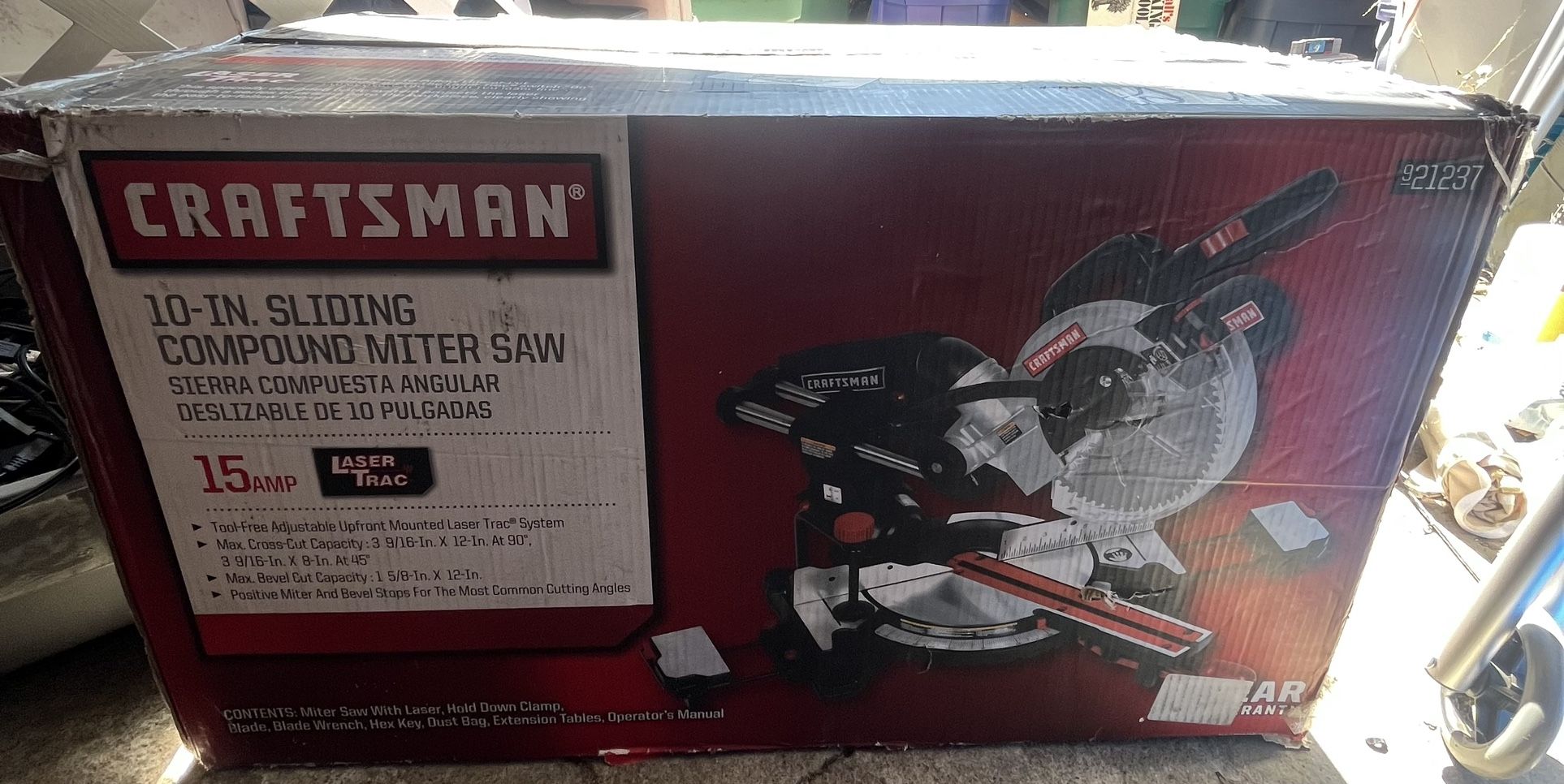 10-inch Craftsman compund miter saw