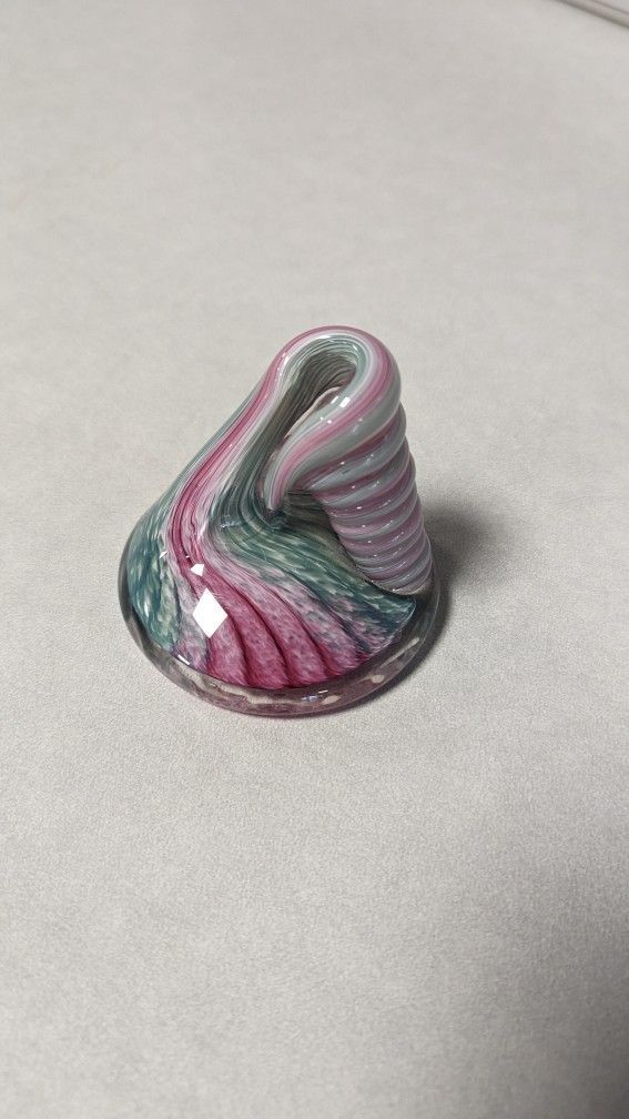 Art Glass Pen Holder/ Paperweight