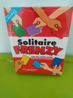 SOLITAIRE FRENZY GAME. NEW IN BOX