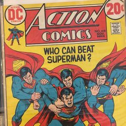 DC action comics Superman