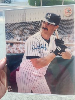 Don Mattingly autograph