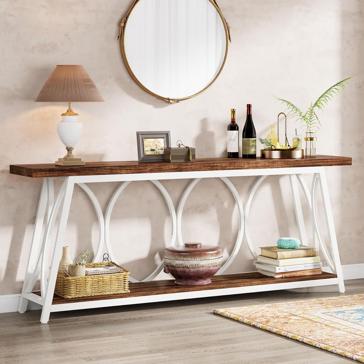 Tribesigns 70.9 inch Extra Long Console Table,