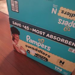 Pampers Swaddlers Diapers Size Newborn