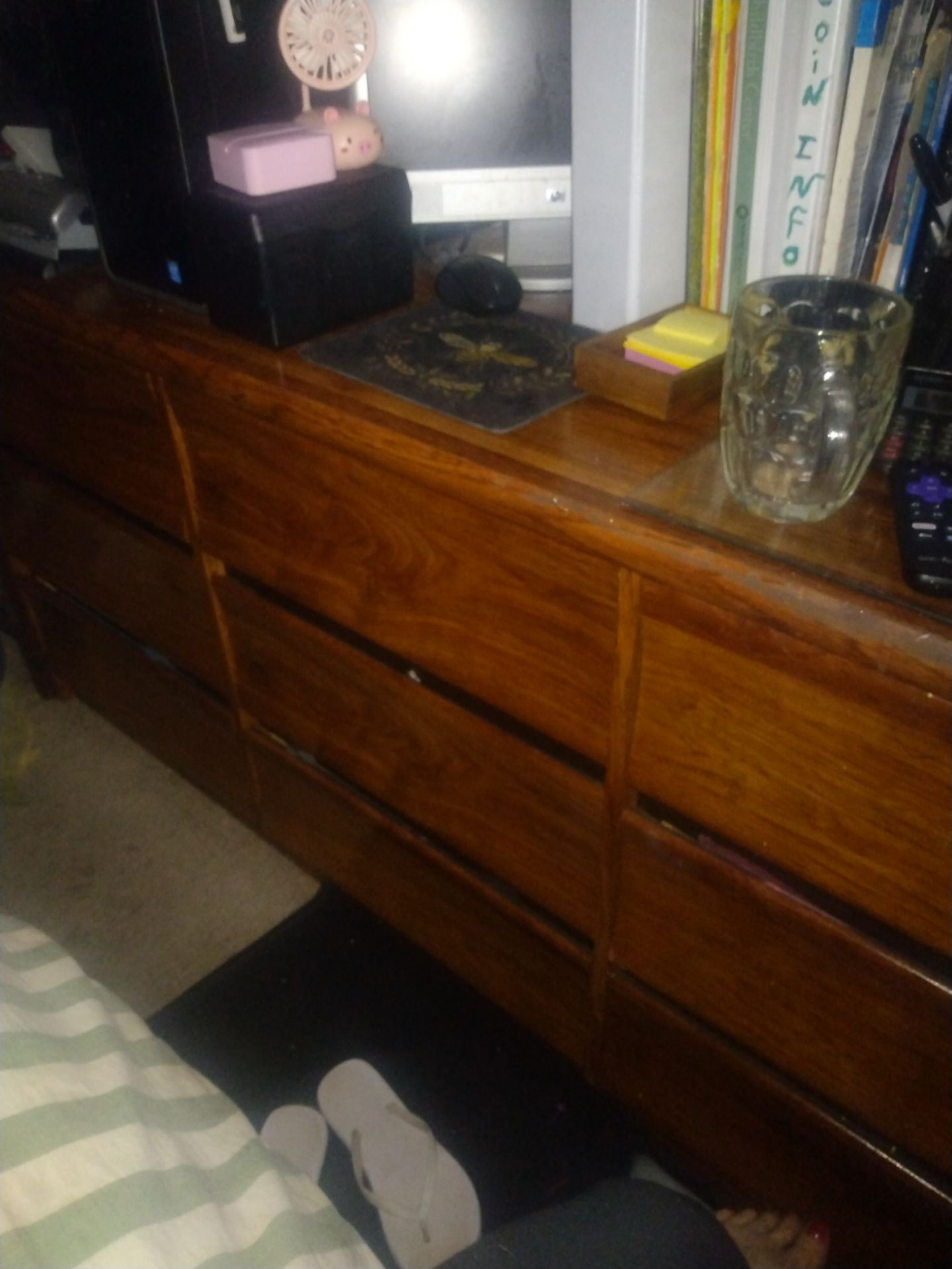 Matching dresser Set w/ mirror and 2 nightstands