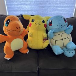 Pokemon Toy Factory Plushies