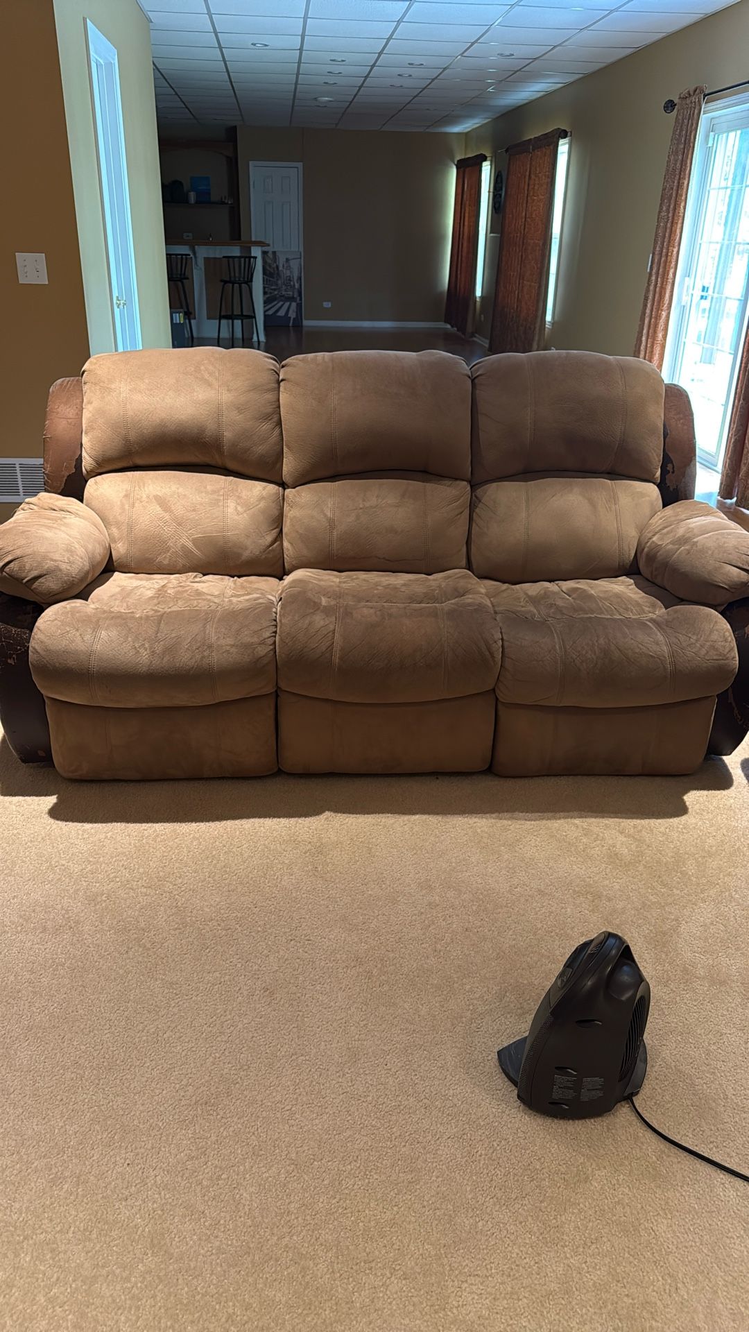 Free 2 Couches With recliners (Schaumburg)